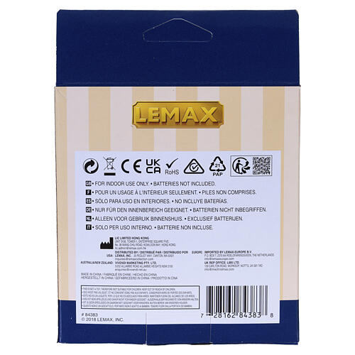 Super Bright Yellow Light String set 24 pièces (4,5V) LEDs jaunes Lemax 150 cm - 84383 5