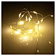 Super Bright Yellow Light String set 24 pièces (4,5V) LEDs jaunes Lemax 150 cm - 84383 s1