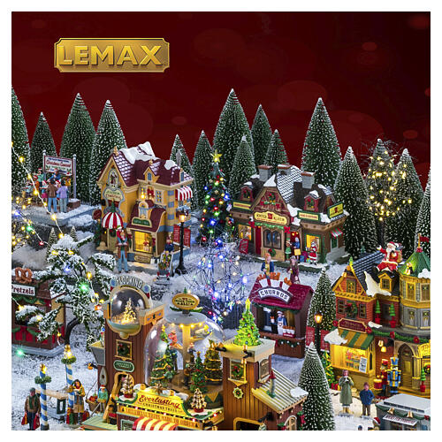 Super Bright, łańcuch świetlny 24 żółte LED, 4,5 V, 150 cm, Lemax, 84383 6