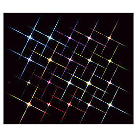 Super Bright Multi Color Flashing Light String (4.5V) conjunto 20 LEDs multicoloridos piscantes Lemax 150 cm - 84384