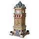 Municipal Clock Tower edificio illuminato Lemax Caddington Village 27x12x12 cm - 05007 s4
