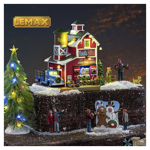 Olde Stone Mill beleuchtetes Gebäude Lemax Harvest Crossing 27x20x14 cm - 05637 6