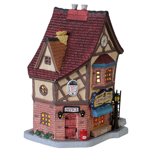 Wright & Sons Lamplighters edifício iluminado Lemax Caddington Village 21x18x12 cm - 15790 4