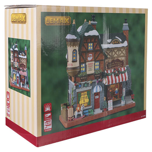 Santa's List Toy Shop edificio illuminato Lemax Caddington Village 21x20x11 cm - 15798 7