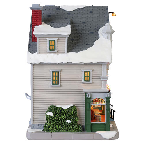 Antique & Gift Shop beleuchtetes Gebäude Lemax Norman Rockwell 26x25x18 cm – 15806 6