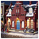 Town Offices 1884 edificio illuminato Lemax Norman Rockwell 24x25x17 cm - 15808 s2