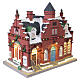 Town Offices 1884 edificio illuminato Lemax Norman Rockwell 24x25x17 cm - 15808 s5