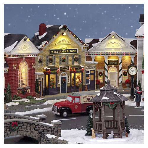 Williams & Sons Country Store edificio illuminato Lemax Norman Rockwell 20x25x16 cm - 15809 2