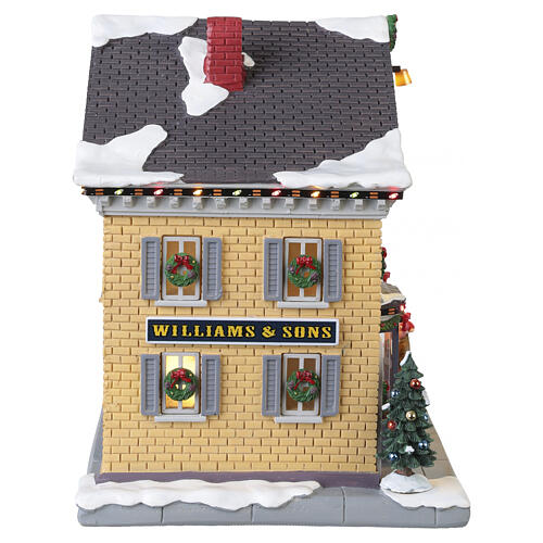 Williams & Sons Country Store edificio illuminato Lemax Norman Rockwell 20x25x16 cm - 15809 6