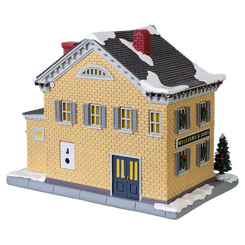 Williams & Sons Country Store edificio illuminato Lemax Norman Rockwell 20x25x16 cm - 15809 7