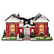 Public Library edificio illuminato Lemax Norman Rockwell 16x34x16 cm - 15810 s1