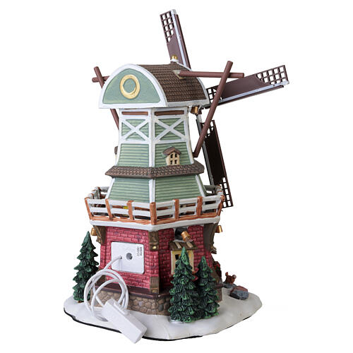Stony Brook Windmill beleuchtetes Gebäude Lemax Vail Village 29x18x16 cm - 25384 7