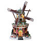 Stony Brook Windmill edificio illuminato Lemax Vail Village 29x18x16 cm - 25384 s1