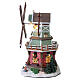 Stony Brook Windmill edificio illuminato Lemax Vail Village 29x18x16 cm - 25384 s6