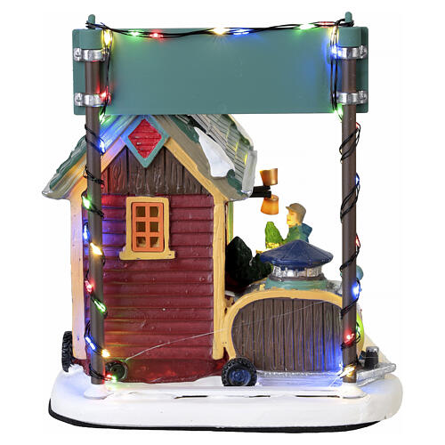 Tiny House Tree Lot bâtiment éclairé Lemax Vail Village 12x17x13 cm - 25901 6