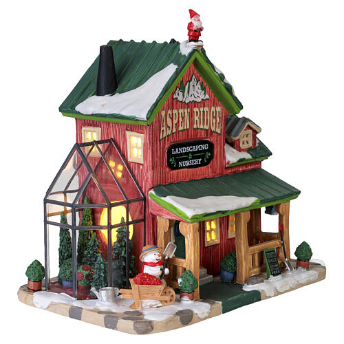 Aspen Ridge Landscaping & Nursery illuminato Lemax Vail Village 20x19x13 cm - 25903 4