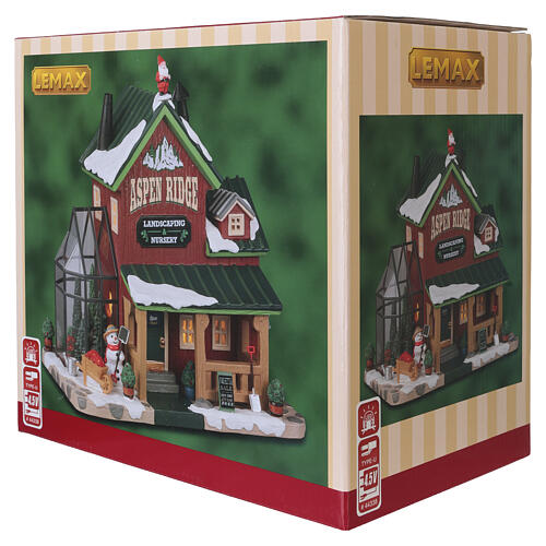 Aspen Ridge Landscaping & Nursery illuminato Lemax Vail Village 20x19x13 cm - 25903 8