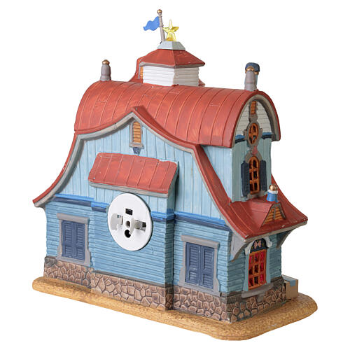 Seaside Santa Christmas Shoppe edificio illuminato Lemax Plymouth Corners 22x22x12 cm - 25909 5