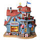 Seaside Santa Christmas Shoppe edificio illuminato Lemax Plymouth Corners 22x22x12 cm - 25909 s1
