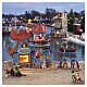 Seaside Santa Christmas Shoppe edificio illuminato Lemax Plymouth Corners 22x22x12 cm - 25909 s2