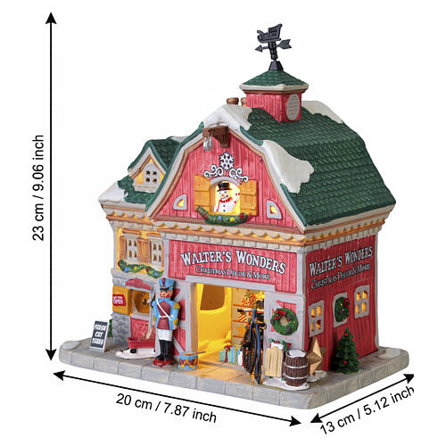 Walter's Wonders edificio illuminato Lemax Harvest Crossing 23x20x13 cm - 25911 3