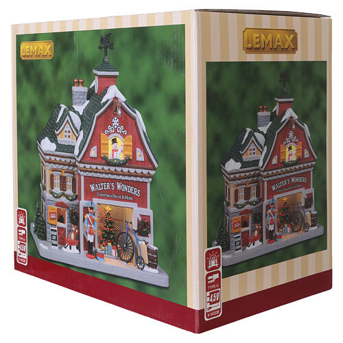 Walter's Wonders edificio illuminato Lemax Harvest Crossing 23x20x13 cm - 25911 7