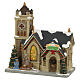 Mistletoe Chapel edificio illuminato Lemax Caddington Village 20x19x11 cm - 25917 s1
