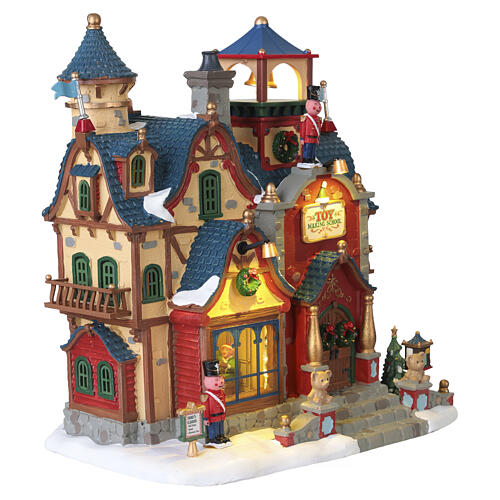 Toy Making School beleuchtetes Gebäude Lemax Santa's Wonderland 22x20x13 cm - 25927 4
