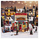Bean Happy Coffee Shop edificio illuminato Lemax Caddington Village 17x17x14 cm - 25929 s2