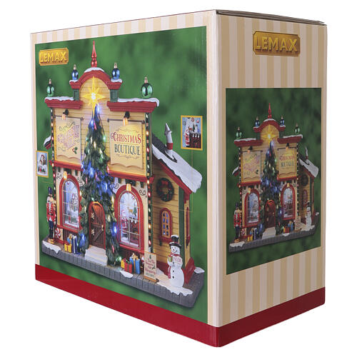 Cranberry Hill Christmas Boutique edificio illuminato Lemax Caddington Village 23x24x12 cm - 35023 7