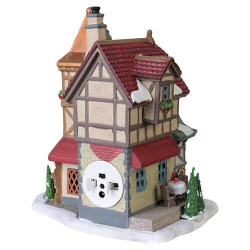 Otto's Schnitzelhaus edificio illuminato Lemax Vail Village 20x18x14 cm - 35030 7