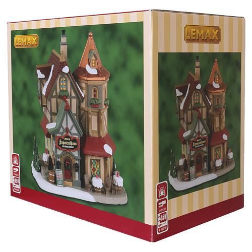 Otto's Schnitzelhaus edificio illuminato Lemax Vail Village 20x18x14 cm - 35030 9