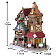 Otto's Schnitzelhaus edificio illuminato Lemax Vail Village 20x18x14 cm - 35030 s3