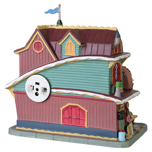 Danny's Donuts & Coffee edificio illuminato Lemax Harvest Crossing 20x19x11 cm - 35031 6