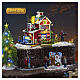 Danny's Donuts & Coffee edificio illuminato Lemax Harvest Crossing 20x19x11 cm - 35031 s7