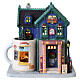 Books And Brews Café edificio illuminato Lemax Caddington Village 18x17x13 cm - 35038 s1
