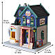 Books And Brews Café edificio illuminato Lemax Caddington Village 18x17x13 cm - 35038 s3