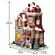The Santa Shop edificio illuminato Lemax Caddington Village 23x19x13 cm - 35039 s3