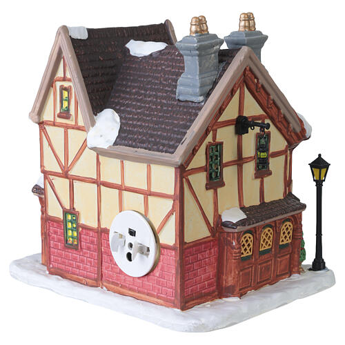 The 3 Crowns Inn beleuchtetes Gebäude Lemax Caddington Village 18x18x14 cm - 35043 7