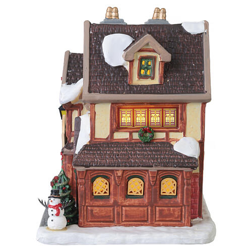 The 3 Crowns Inn edificio illuminato Lemax Caddington Village 18x18x14 cm - 35043 6