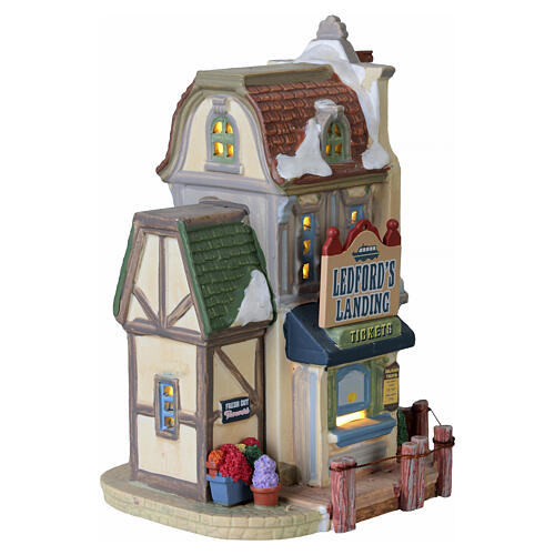 Ledford's Landing beleuchtetes Element Lemax Plymouth Corners 18x12x12 cm - 35052 4
