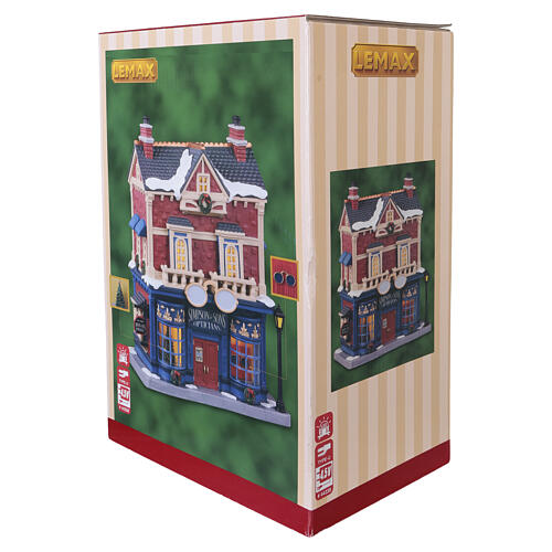 Simpson & Sons Opticians beleuchtetes Gebäude Lemax Caddington Village 21x18x13 cm - 35059 7