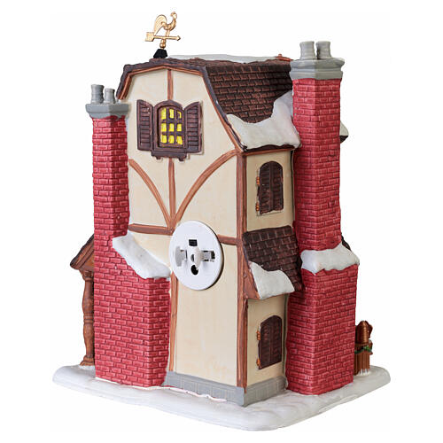 Wagner & Sons Copper Works by Lemax, illuminated building, Caddington Village, 9.6x6.7x5.9 in - 35067 5