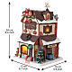 Wagner & Sons Copper Works by Lemax, illuminated building, Caddington Village, 9.6x6.7x5.9 in - 35067 s3
