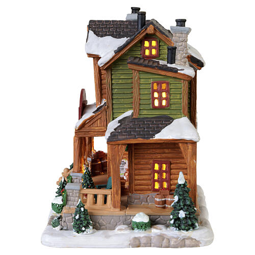 White Mountain Cider Mill beleuchtetes Gebäude Lemax Vail Village 18x18x13 cm - 35071 6