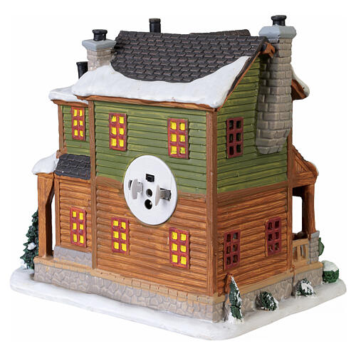 White Mountain Cider Mill bâtiment éclairé Lemax Vail Village 18x18x13 cm - 35071 7