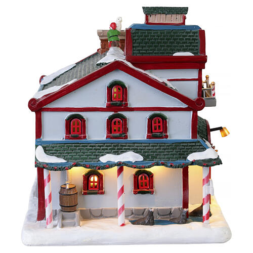 Arctic Animal Sanctuary beleuchtetes Gebäude Lemax Santa's Wonderland 18x22x16 cm - 35075 6