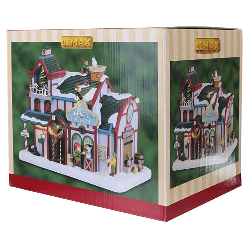 Arctic Animal Sanctuary beleuchtetes Gebäude Lemax Santa's Wonderland 18x22x16 cm - 35075 9