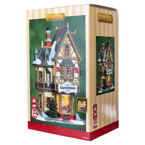 Tannenbaum Christmas Shoppe edificio illuminato Lemax Caddington Village 21x14x9 cm - 35845 7