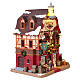 Smitty's Brewery illuminated building, by Lemax, Caddington Village collection, 9.9x8.1x6 in - 45223 s4